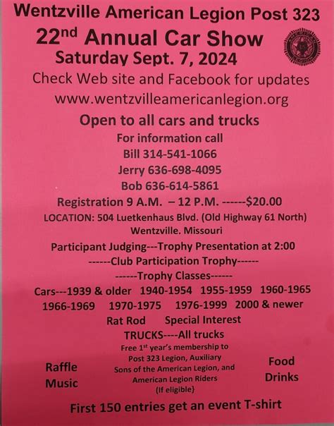 Car Show Wentzville American Legion