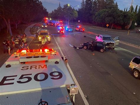 Danville Multi-Car Crash Reported on 680 Freeway near El