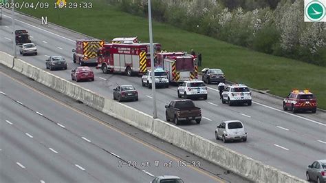 Updated: Jan 13, 2024 / 11:07 PM EST. COLUMBUS, Ohio ( WCMH) — Two people are dead after a crash in north Columbus that closed a portion of Interstate 71 for a time. The single-car crash .... 