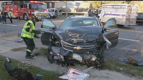 A Wyandanch woman was critically injured in a single-car crash early Sunday in West Babylon, Suffolk County police said in a news release. Jazmine Champion, 33, was driving a 2021 Honda Accord .... 