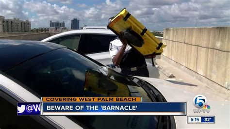 16-Jan-2020 ... 'The Barnacle' is a boot-like device that is placed on the windshield and blocks the driver's view. It costs about $75 to remove and you can do .... 