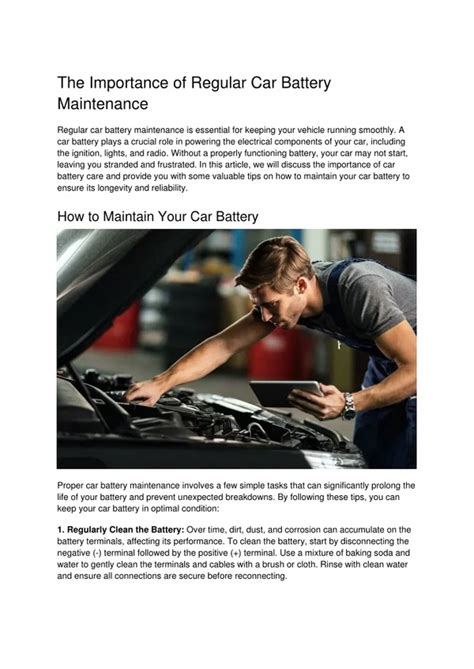 Car battery clicking when off.  Learn about regular maintenance, drivi...