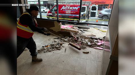 Car crashes into Dunkin’ in Chelsea