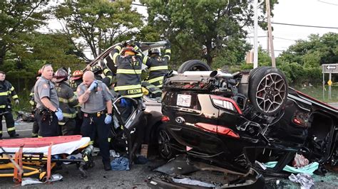 Car crashes on long island recently. .  ...