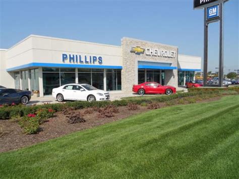 Phillips Chevrolet of Frankfort. 9700 W Lincoln Hwy. Frankfort, IL 60423. Sales: 866-488-3323. Phillips Chevrolet of Lansing. 17730 Torrence Ave. Lansing, IL 60438. Sales: 866-488-4313. Loading Map.... 
