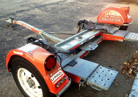Car dollies for rent. Tow Dollies have a 4500 pound capacity & are NOT designed to tow trucks, vans, or full sized SUV's. Towing vehicles must be properly equipped with a sufficient ... 