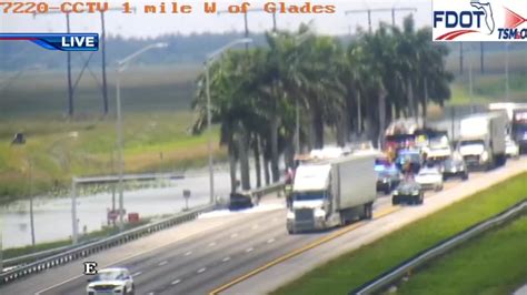 Car fire causes closure on I-75 near Glades Road