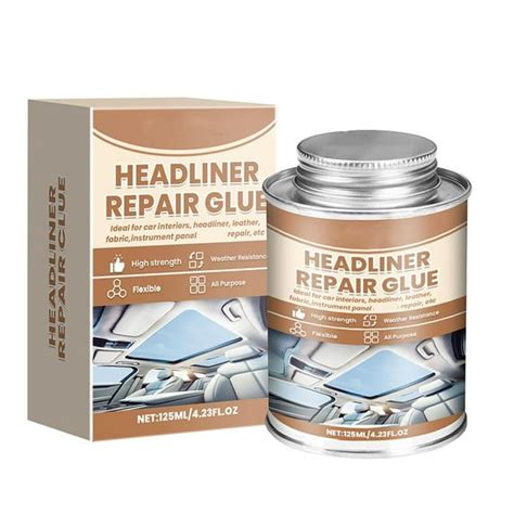 Car headliner repair glue. .  ...