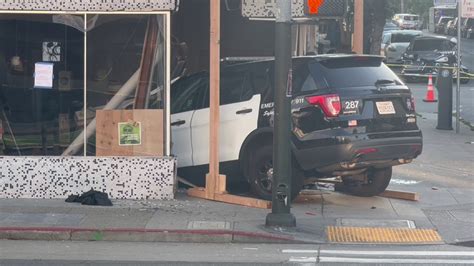 Car involved in multiple crashes during chase in SF's Mission District