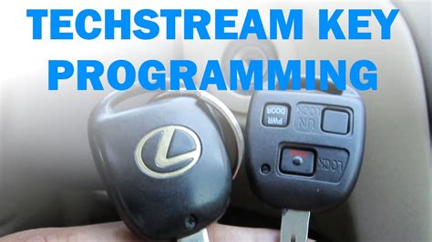 Car key programming instructions.  Modern vehicles use Toyota Techstream &mdas...