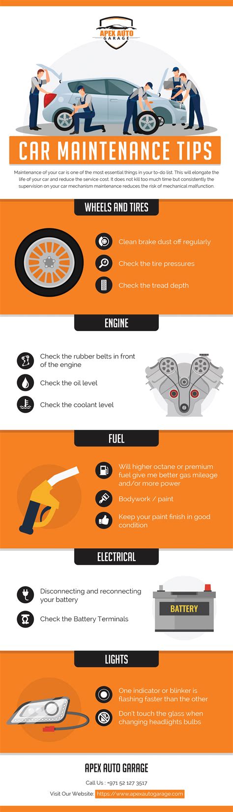 Car maintenance tips. To properly winterize a car, you should change your fuel filter, which clogs up after a year or two and can no longer work as efficiently as before. 6. Don’t forget to wash your car. Mud deposits can also damage various car components. For example, doors, door sills, headlights, the exhaust system, and even the wheels. 