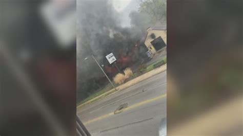 Car on fire yesterday near me. .  ...