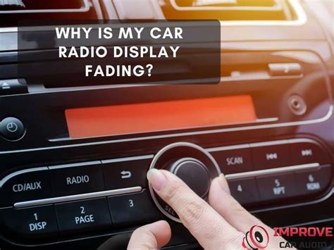 Car radio display fading.  See how to diagnose it properly.  Discover cau...