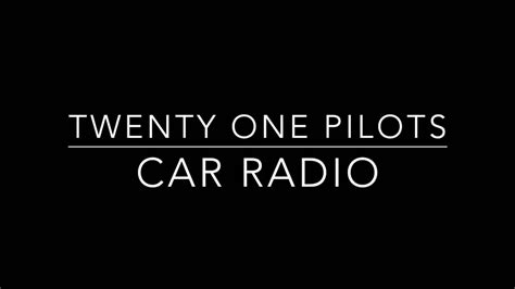 Car radio lyrics. Things To Know About Car radio lyrics. 