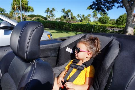 Car rental car seat. We do offer child seats for rent: $10.00 each way. We would need to know the age of your child and weight to provide the proper car seat. 