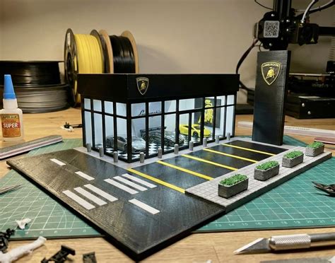 Car showroom interior 3d model.  -interior & exterior design,kitchen design (...