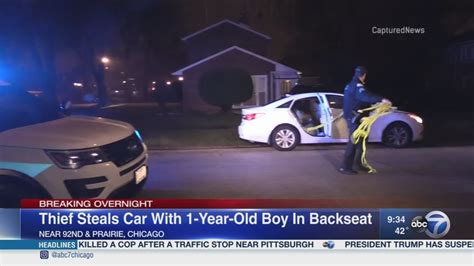 Car stolen with 1-year-old inside on Southwest Side; child found safe