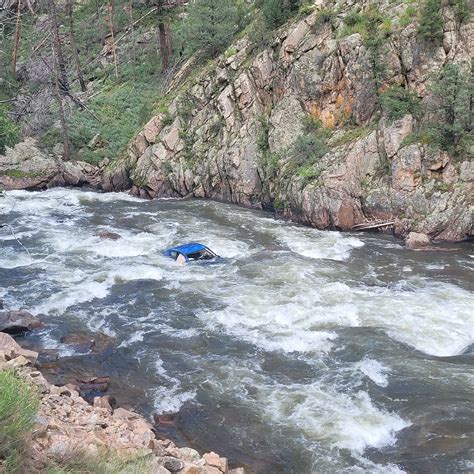 Car stuck in Poudre River for months removed Saturday