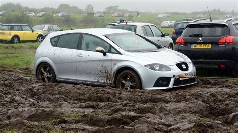 Car stuck in mud. Well, unpaved surfaces such as mud, rocks, riverbeds, and many more, have elements that can turn your car over in a second or can get you stuck in a space that's … 
