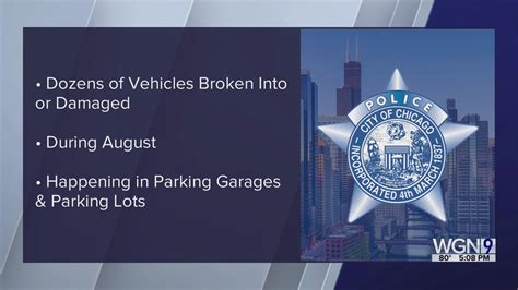Car thieves targeting unattended vehicles in parking lots and garages, CPD warns
