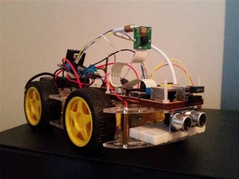 Car with raspberry pi.  Made with high quality parts and can be programmed...