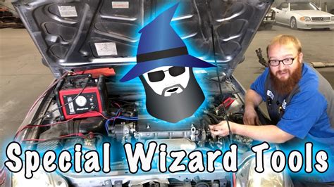 Car wizard. The Car Wizard shows his special powers fixing and reviewing cars in his shop, Omega Auto Clinic. 