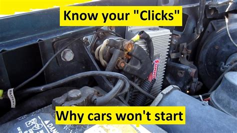 Car won't start just clicking. The most common cause of a clicking noise in this situation is a bad starter. In some cases, the problem might be related to the battery. For some drivers, the first hint of a bad ... 