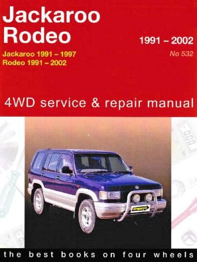 Car workshop manuals 1991 rodeo 2 8 turbo diesel 4x4. - Toyota rav 4 1cd ftv manuel de réparation.