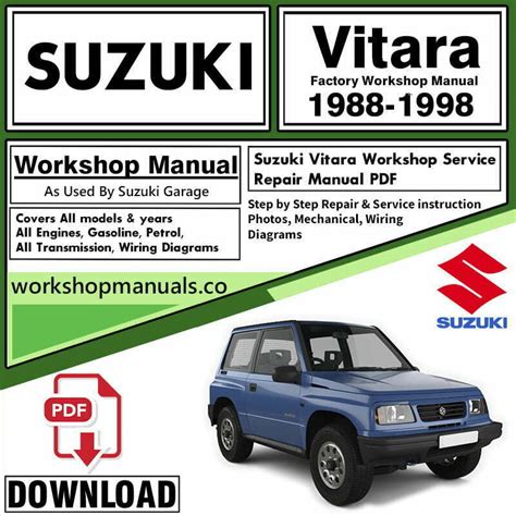 Car workshop manuals suzuki vitara 91. - Komatsu fork lift fg30ht 12 manual.