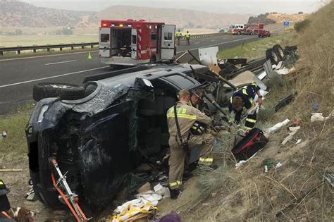 GEORGE — A man was killed when his SUV flew off Interstate 15 just south of Cedar City on Friday morning. The vehicle hit a horse trailer on the Exit 51 offramp and rolled over, ejecting the .... 
