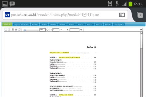 Cara Download Modul Di Ruang Baca Virtual Ut: PowerPoint Presentation image 1