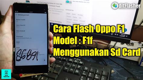 Cara Flash Oppo F1F atau F1FW - YouTube