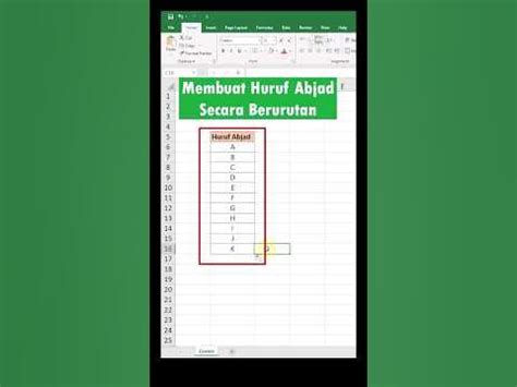 Cara Membuat Alfa Bet dalam Excel: Panduan Lengkap untuk Peningkatan Efisiensi
