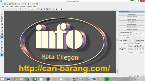 Cara Membuat Logo Berputar - BELAJAR