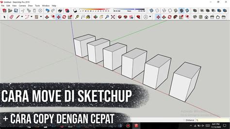 Cara Memotong Objek SketchUp Dengan Mudah - Wahyues GROUP