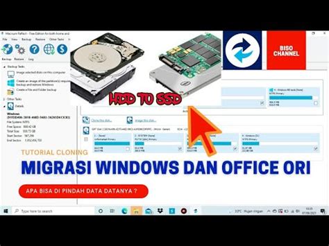 Cara Migrasi/ Cloning Sistem Operasi Windows Dari HDD ke SSD