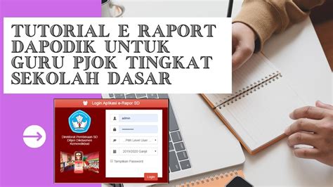 Cara Mudah Mengisi E Raport untuk Guru Mapel PJOK Tingkat …