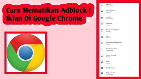 Cara Pasang Adblock Di Chrome Android