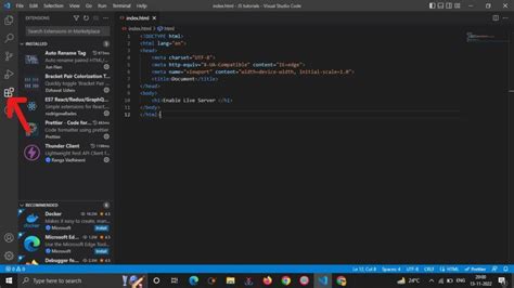 Cara Setting Live Server Visual Studio Code