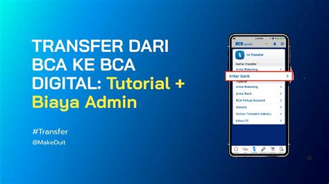 Cara Transfer Dari BCA Ke BRI Lewat BCA Mobile