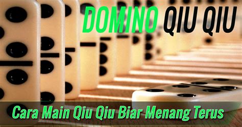 Cara bermain domino qiu qiu agar menang terus. Semen padang vs sada.