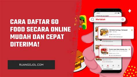 Cara daftar go food secara online