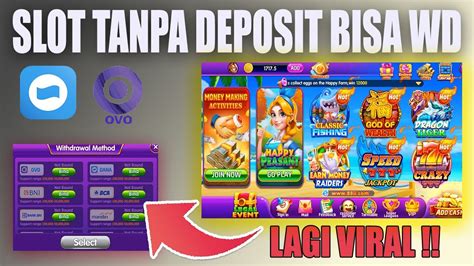 Cara dapat saldo slot gratis tanpa deposit bisa withdraw 2024.