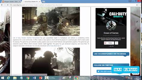 Cara download game di ocean of games - YouTube