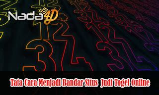 Cara jadi bandar judi togel. Kode transfer.