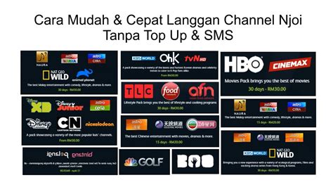 Cara langgan njoi channel.  Include: 200hrs Cloud Storage Ultra Box Cha...