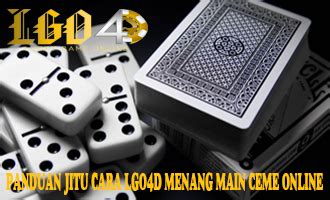 Cara main ceme biar menang. Togel singapore yg keluar.