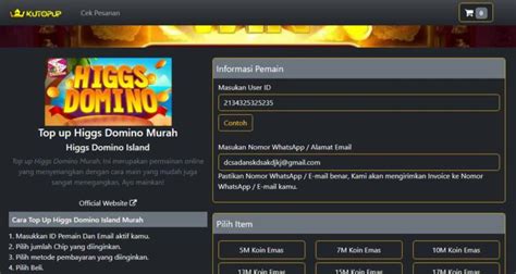 Cara main higgs domino biar jp. Deposit pakai pulsa three 5000 tanpa.