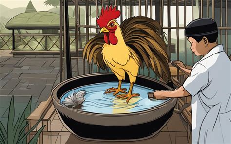 Cara memandikan ayam aduan agar tahan pukul 【Baru】