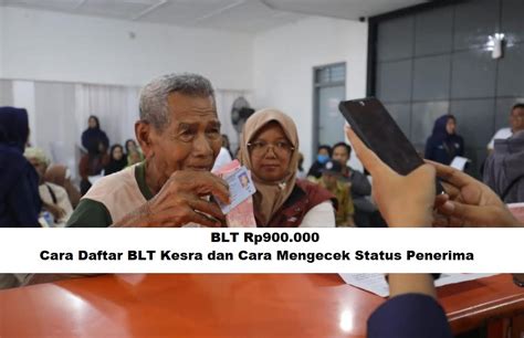Cara mengecek bantuan bansos blt kesra. .  ...
